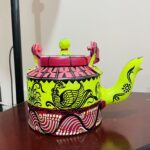 Swan and patra Chitra  design  kettle
