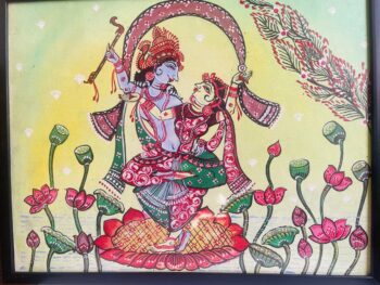 Krishna and  Radha