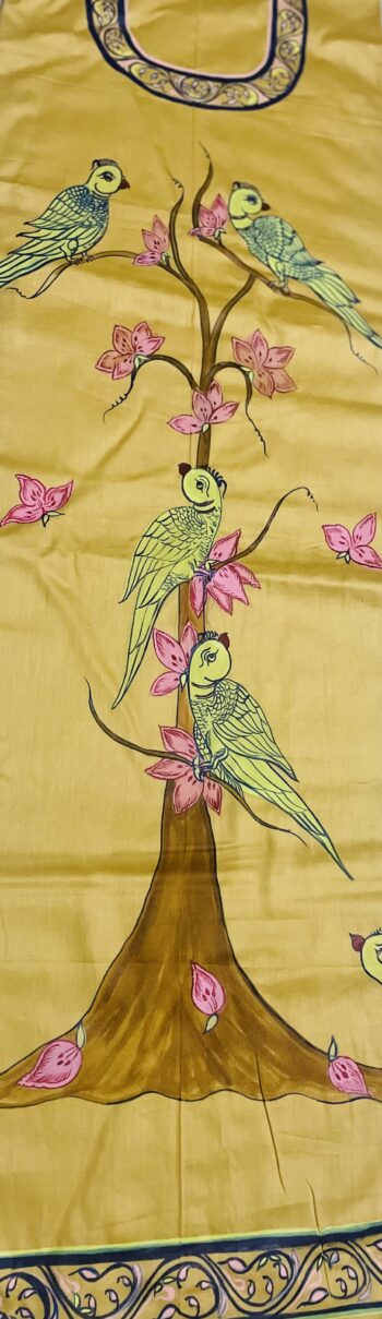 Designer parrot kurti